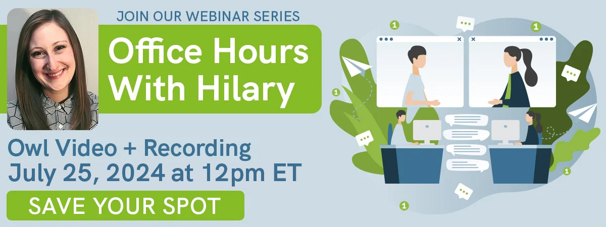 Office Hours Email Header July 25